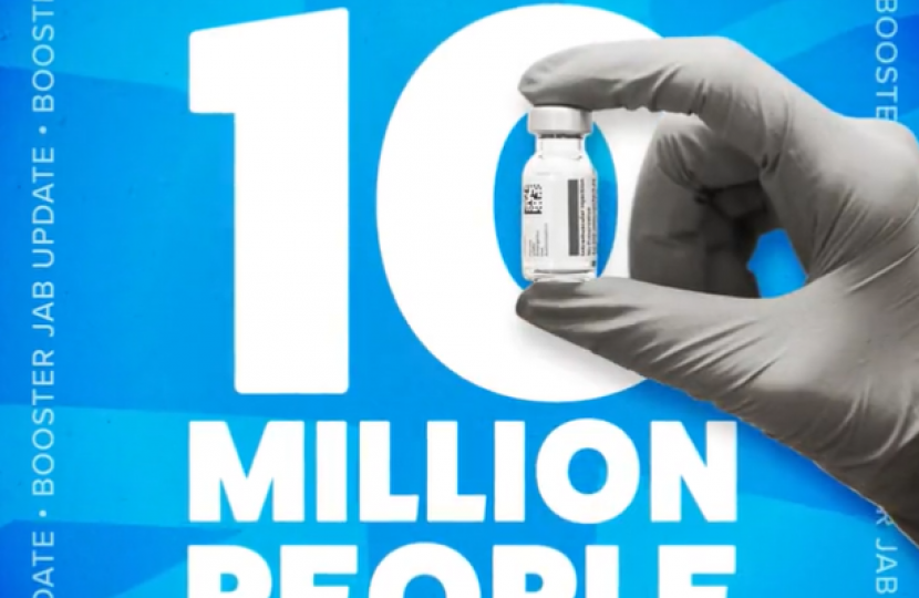 10 million people have received their COVID-19 booster vaccine