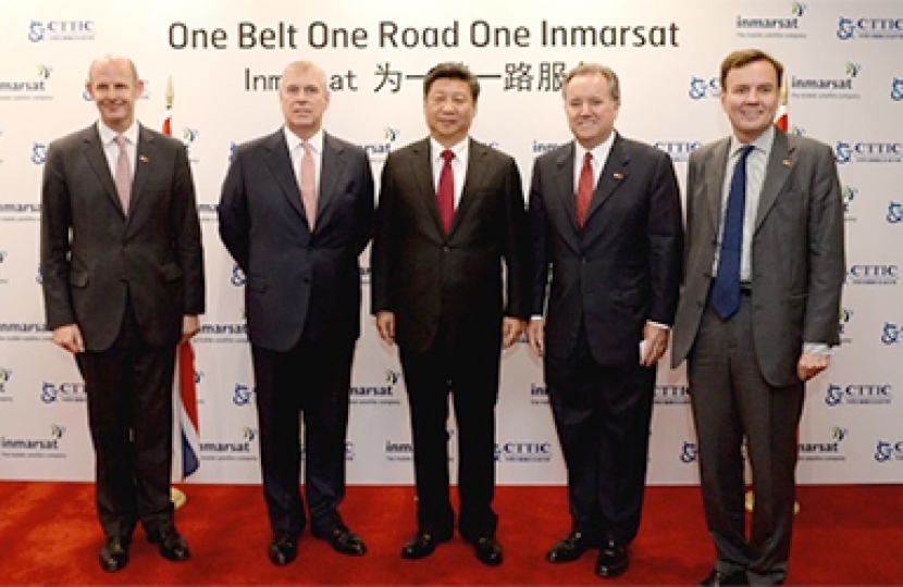 Greg Hands represented HM Government in welcoming President Xi Jinping of the Pe