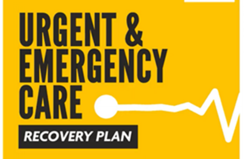 Urgent & Emergency Care Recovery Plan