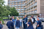 Canvassing Clem Attlee Estate