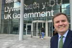 Greg at the Board of Trade in Cardiff