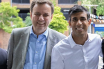 Greg and Rishi Sunak in Chelsea