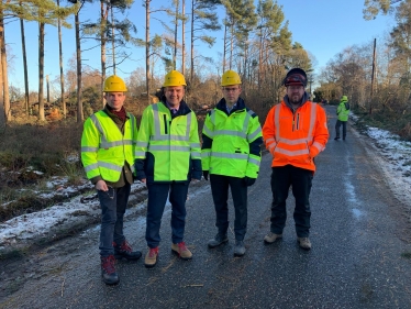 Greg Hands MP visits areas hit by Storm Arwen 