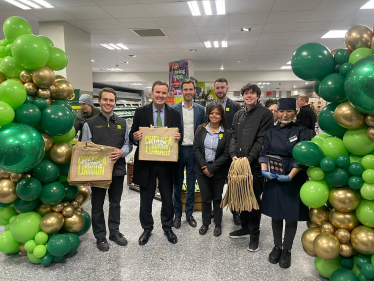 The King's Road Waitrose reopening after two years of refurbishment.