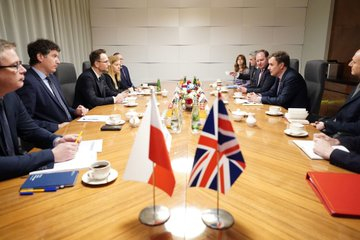 Greg in Ministerial meetings in Warsaw