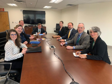 Greg meeting representatives from the Government of the State of New Mexico 