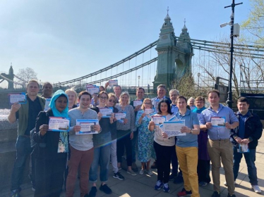 Greg at Hammersmith Bridge welcomes new Government funding